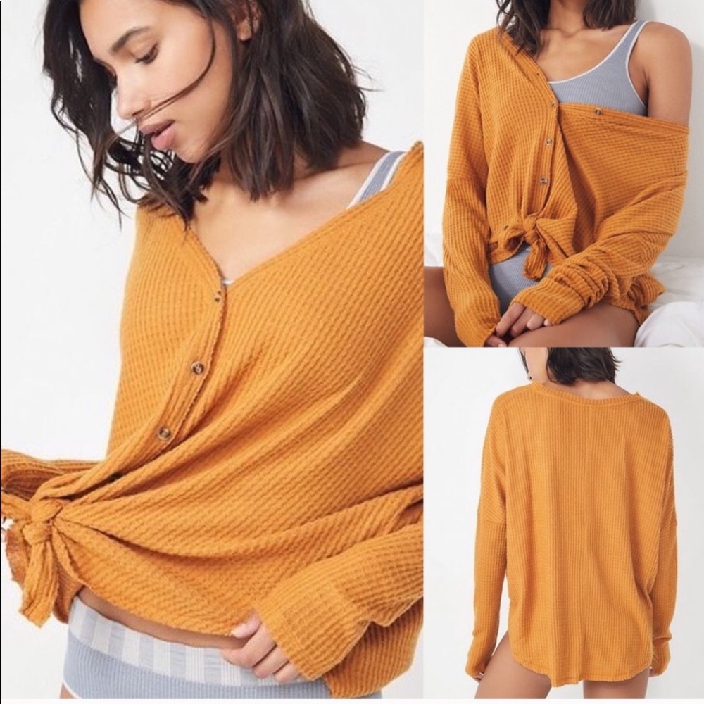 Urban Outfitters Out from Under Jojo Oversized Thermal Top